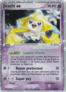 Jirachi ex 94/100 — EX Gardiens de Cristal