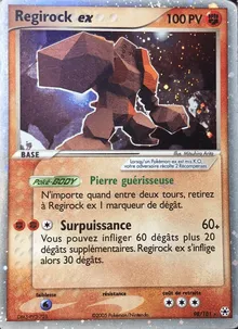 Regirock ex 98/101 — EX Légendes Oubliées