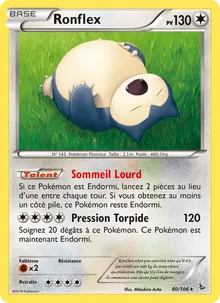 Ronflex 80/106 — Étincelles
