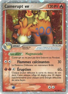 Camerupt ex 92/106 — EX Émeraude