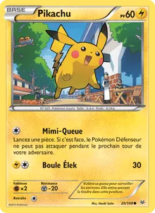 Pikachu 20/108 — Ciel Rugissant
