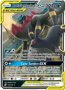 Noctali et Darkrai GX 125/236 — Harmonie des Esprits