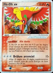 Ho-Oh ex 104/115 — EX Forces Cachées
