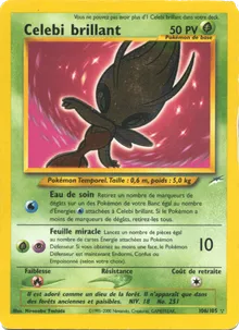 Celebi brillant 106/105 — Neo Destiny
