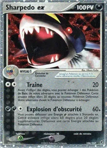 Sharpedo ex 104/107 — EX Deoxys
