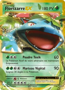 Florizarre EX 1/108 — Évolutions