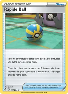 Rapide Ball 237/264 — Poing de Fusion