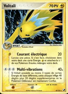 Voltali 8/115 — EX Forces Cachées