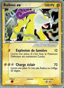 Raikou ex 92/95 — EX Team Magma vs Team Aqua