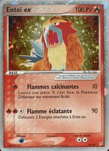 Entei ex 91/95 — EX Team Magma vs Team Aqua