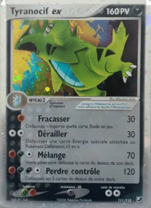 Tyranocif ex 111/115 — EX Forces Cachées