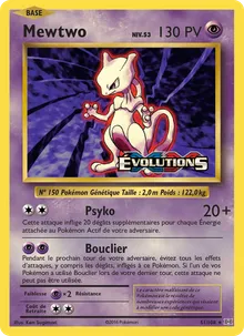 Mewtwo 51/108 — Évolutions