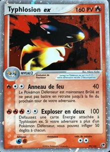 Typhlosion ex 99/100 — EX Tempête de sable
